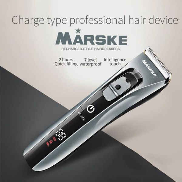 Household Waterproof Rechargeable Ceramic Cutter Head Hair Clipper