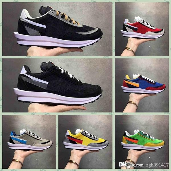 

nldwf1 new sacai ldvsw affle daybreak trainers shoes for men women fashion designer breathe tripe s sneakers sports running shoes
