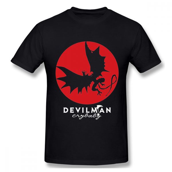 

anime redmoon devilman t shirt new arrival t shirt popular tee male 2018 s-6xl 100% cotton, White;black