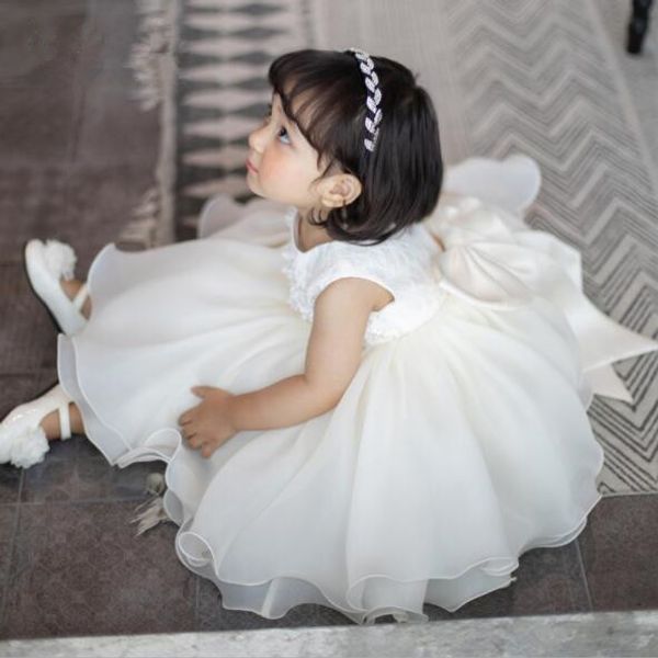 2020 New Latest Set Of One Year Old Baby Girl Baptism Dress