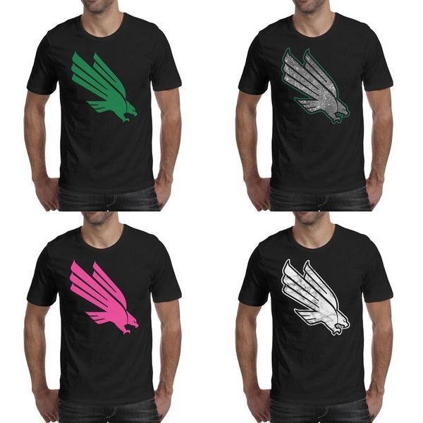 

mens printing north texas mean green marble print log black t shirt personalised hip hop casual shirts american pink breast cancer logo, White;black