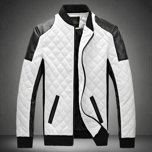 

zollrfea new design young men jacket and coats clothing windbreaker fashion men's jacket patchwork waterproof plus size ca0750, Black