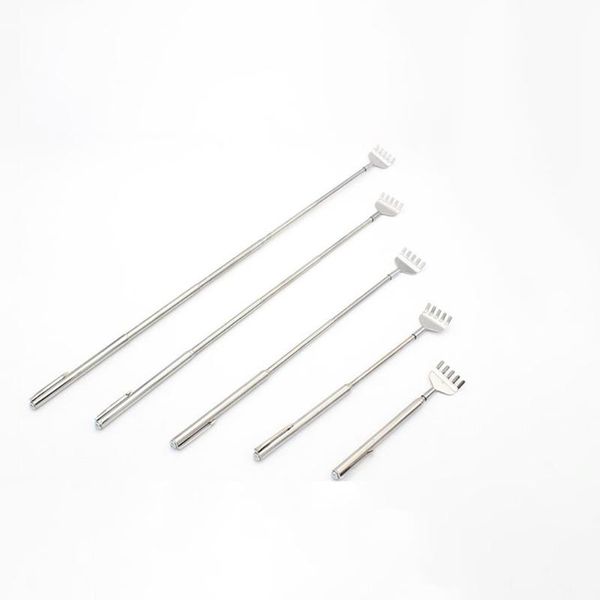 

stainless steel adjustable back scratcher portable massager relaxtion extendable handheld back scraper health care