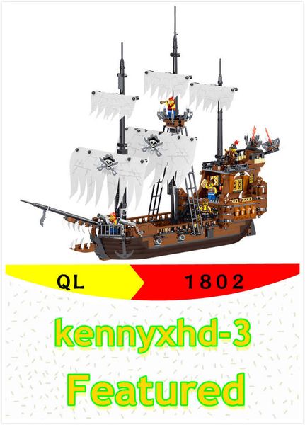 

pirate series pirate ship nomad children's puzzle assembled toy boxed