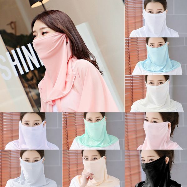 

ulfpc cotton scarf maskswashable and reusable facemask solid masks cloth breathable forprotection bylima face 2020, Black