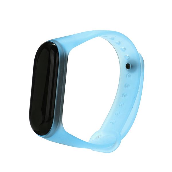 

transparent silicone replacement wristband wrist strap smart watch accessories bracelet for xiaomi mi band 3
