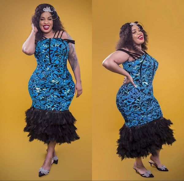 

синий русалка вечерние платья 2019 elegant feather sequined пром платье черные девушки женщины формальные платья вечерние платья халата де s, Black;red