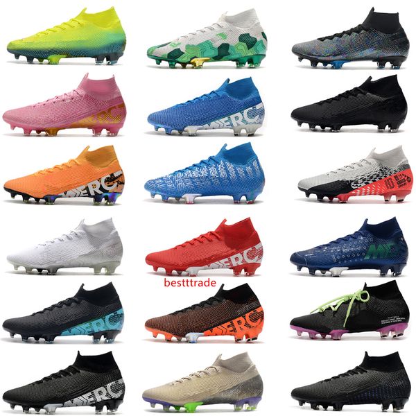 

2020 новый mercurial superfly 7 elite se fg neymar ronaldo мужские футбольные бутсы самые дешевые футбольные бутсы acc мужские футбольные бу