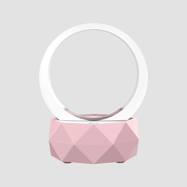 

Designer New Wireless Bluetooth Speaker Card Subwoofer Mobile Music Microphone Mini Portable Night Light Bluetooth Speaker 3 Colors