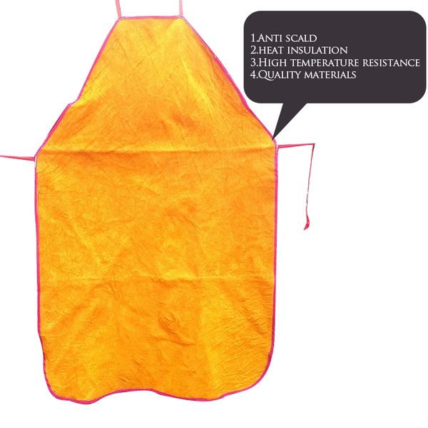 

bib apron weld premium whole split cowhide flame-resistant leather welding apron for great for bbq 660327 bbq tools accessories