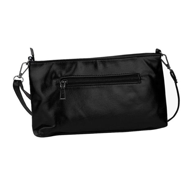 

women zipper handbag leather plaid messenger bag shoulder small square package set