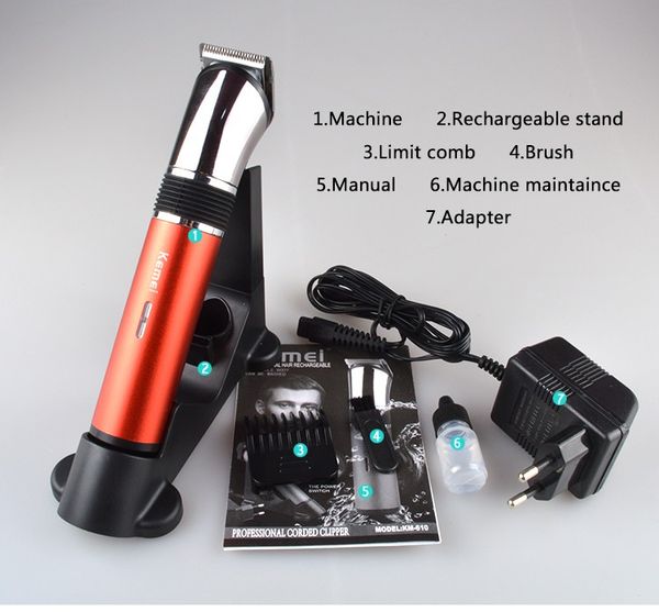 

kemei 610 electric shaver washable hair clipper professional beard and trimmer machine for men km-610 bwkf tpqax