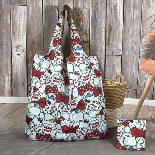 

много цветов многоразовые портативные сумки на ремне полиэстер складной зеленый хозяйственная сумка tote складной мешок сумки