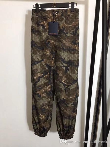 

женщины длинные брюки с буквой эластичный пояс брюки девушки повседневные брюки женские брюки взлетно посадочной полосы, Black;white