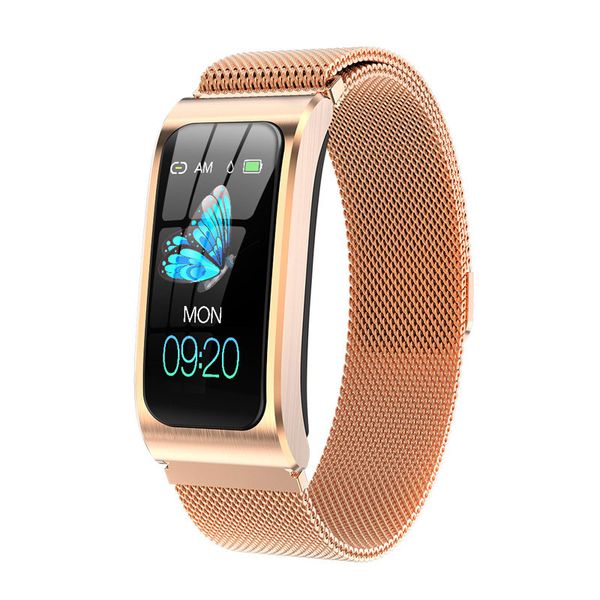 

smart bracelet ak12 men women heart rate band sleep monitor blood pressure fitness tracker waterproof color screen sports watch