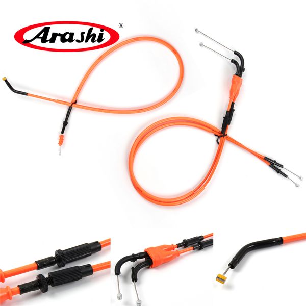 

arashi motorcycle throttle cables clutch cable wire lines replacement for kawasaki ninja zx10r 2011 2012 2013 2014 2015 zx-10r 3 colors