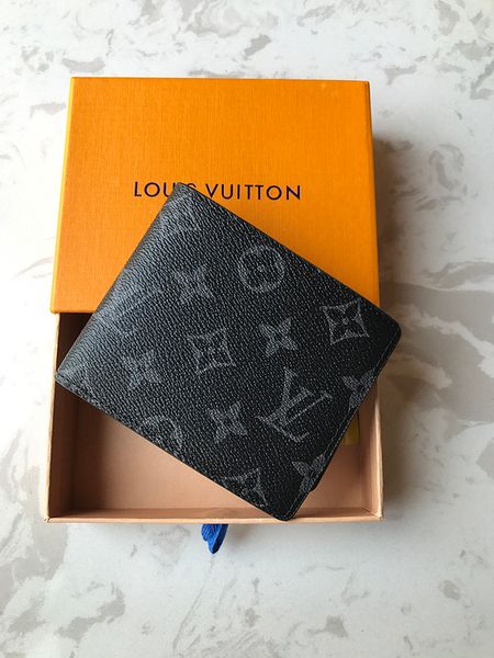 

wallet designer card holder tote wallet leather luxury men short wallets for women men snake with box 166 louis vuitton, Golden;silver