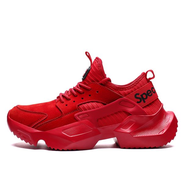 

2019 trendy casual shoes men comfortable cushioning sneaker male breathable lightweight men shoes zapatos hombre, Black