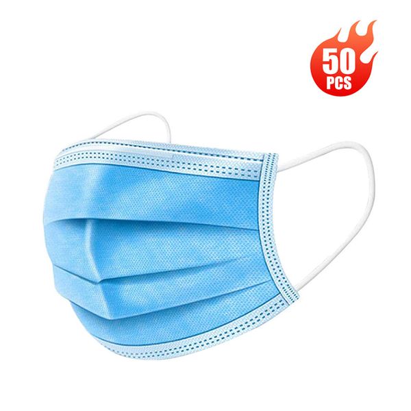 

Одноразовая маска для лица ушной Стерильный против загрязнения пыли 3ply Защитные RespiratorProtection Против Catkin Пыльца Твердые частицы MD487