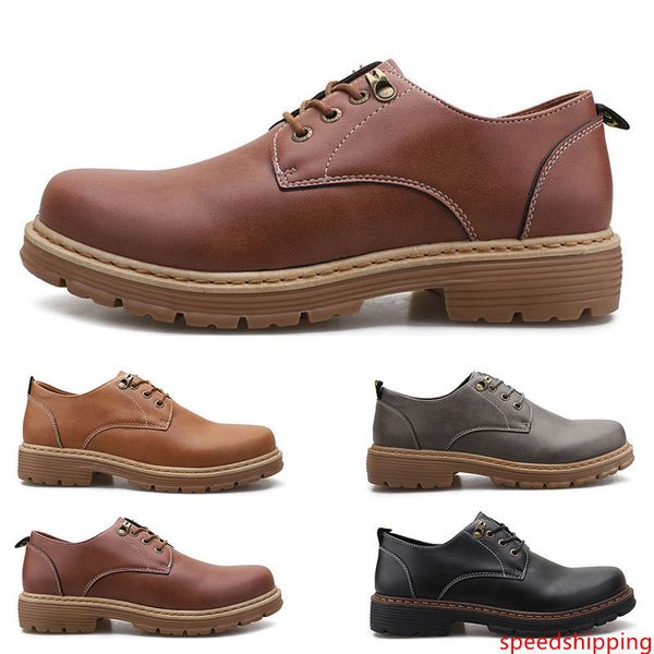 

fashion large size 38-44 new men's leather men's shoes overshoes british casual shoes espadrilles nineteen