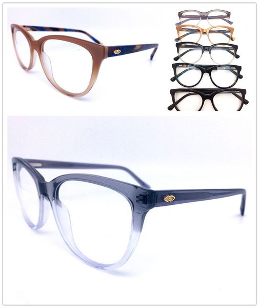 

brand design optical frames men women fashion vintage acetate eyeglasses spectacle plank glasses frame eyewear glasses hl0042, Silver