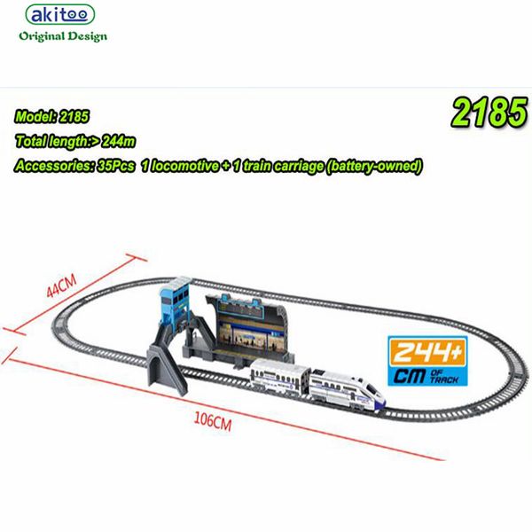 

akitoo 1020 simulation of high-speed motor vehicle rail car electric harmony bullet train children's toy mold y200318