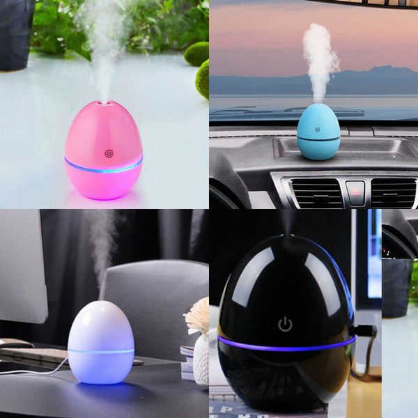 

creative fashion mini portable usb essential diffuser ultrasonic humidifier led air purifier usb humidifier egg shape