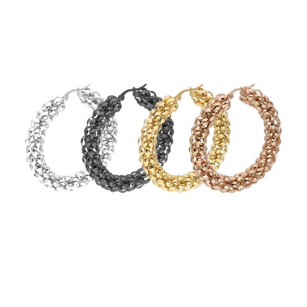 

xlnt steampunk gold sliver plated round hoop earrings statement small big earrings hoops minimalist 30mm 40mm 50mm, Golden;silver