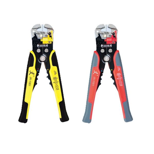 

multifunction crimping automatic wire stripper 0.2-6.0mmÂ² terminal hand tool 72xd