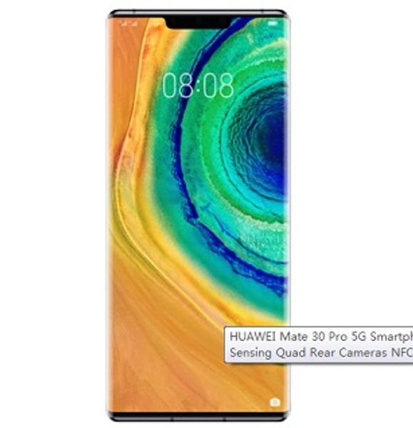 

Huawei mate 30 pro 5g martphone 6 53 quot oled di play kirin 990 8gb 256gb 40 0mp 40 0mp 8 0mp 3d depth en ing quad rear camera nfc fing