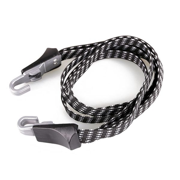 

deemount 68cm bicycle bike mtb luggage stacking rope banding bungee mtb elastic cord strap tie fixed band hook black