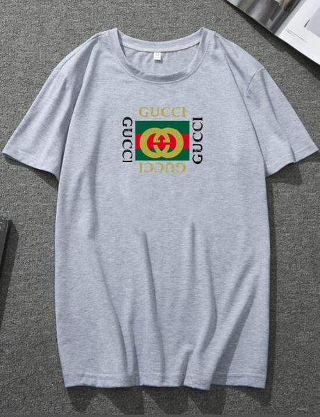 

mens designes t shirts fashion mens clothing 2019 summer casual streetwear t shirt cotton blend crew neck short sleeve, Black