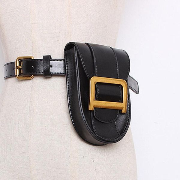 

waist bag women pu leather fashion fanny pack mini chest belt bags ladies travel bum packs small phone bag purse