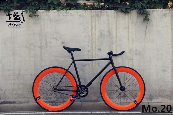 

1 piece fixie bicycle fixed gear bike 46cm 52cm 56cm diy single speed road bike track fixie bicycle