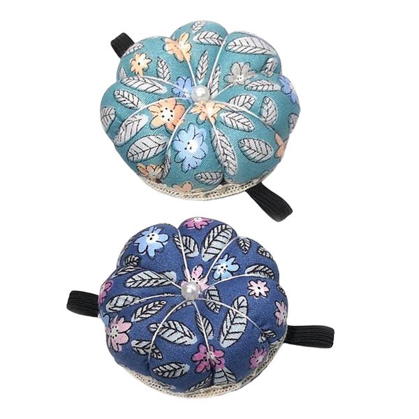 

2pcs retro pincushions wrist diy sewing craft knitting needlework tool, Black