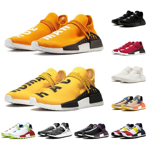 

with socks orange human race running shoes for men women blue heart and mind yellow equality breathable sports sneakers mens trainers
