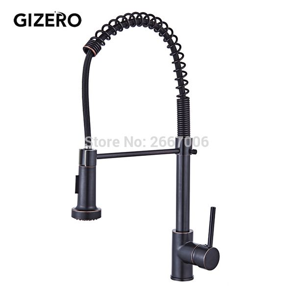 

orb brass spring kitchen faucet spouts pull out deck mounted mixer faucet tap house cleaning gi2074