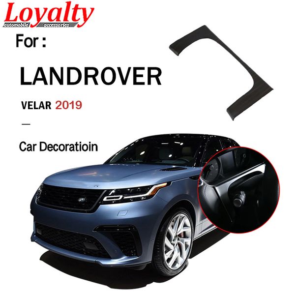 

loyalty for velar 2019 car interior dashboard instrument strips cover trim styling sticker abs auto accessories
