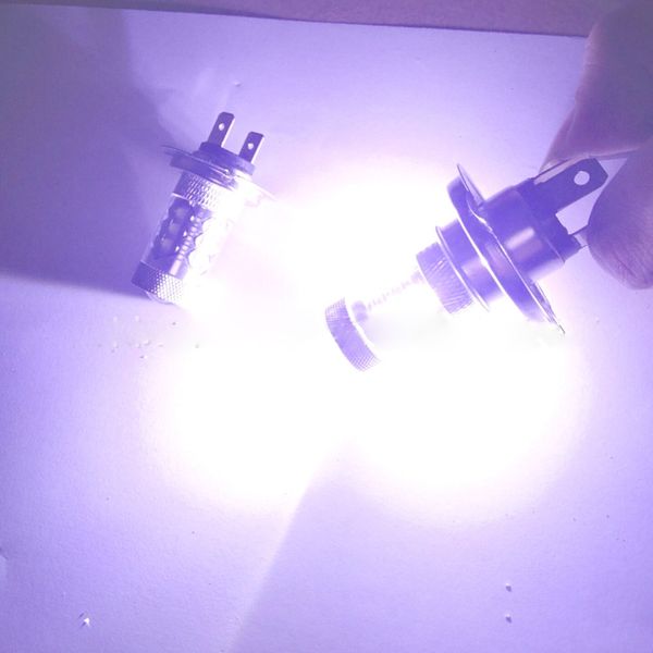 

2pcs h4 12v 80w led 6000k fog driving head light bulb lamps white h7
