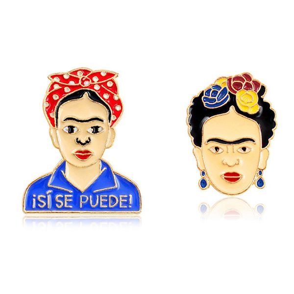 

new fashion style cartoon cute women face keyboard pins badges brooches for men women pins collection birthday gifts, Gray