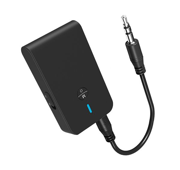 

transmitter receiver bluetooth 2 in 1 wireless bluetooth adapter 3.5mm audio receiver for tv home sound system speaker for smartphone