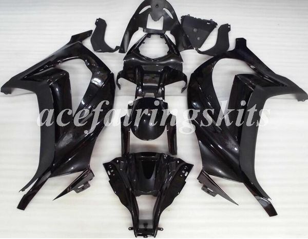 

4gifts new abs motorcycle full fairings set fit for kawasaki ninja zx-10r zx10r 2011 2012 2013 2014 2015 10r 11 12 13 14 15 black