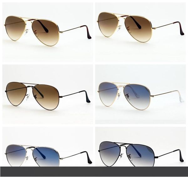 

очки оригинального пилот дизайн uv400 стекла, изготовленные линзы мужчины женщина солнцезащитные очки де люнеты де соли свободных случаи кож, White;black