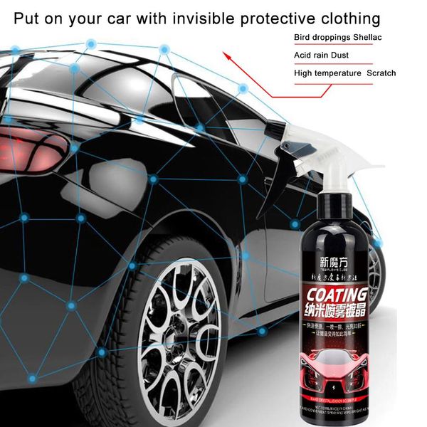 

ceramic car coat car nano coating agent hand spray coating wax spray plating crystal paint surface agent towel 300ml