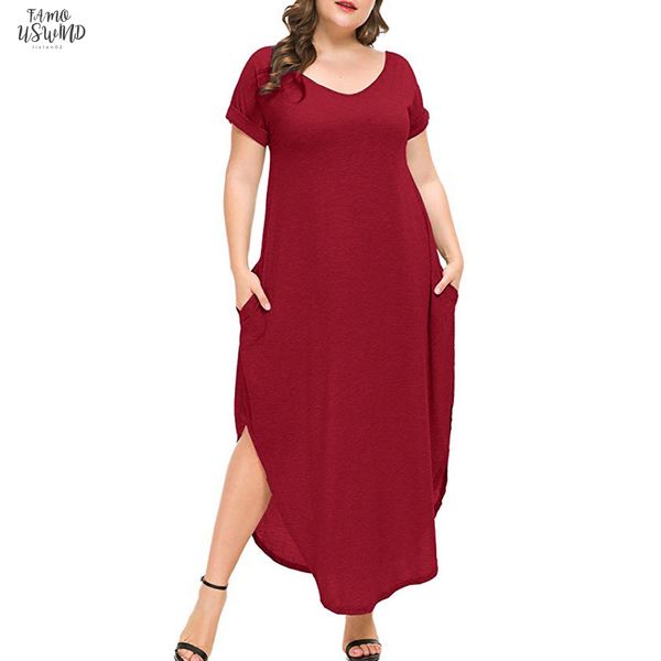 

womens bigger summer cap sleeve clothes short sleeve sleep or neck solid solid color biggest long skirt elegant dress, Black;gray