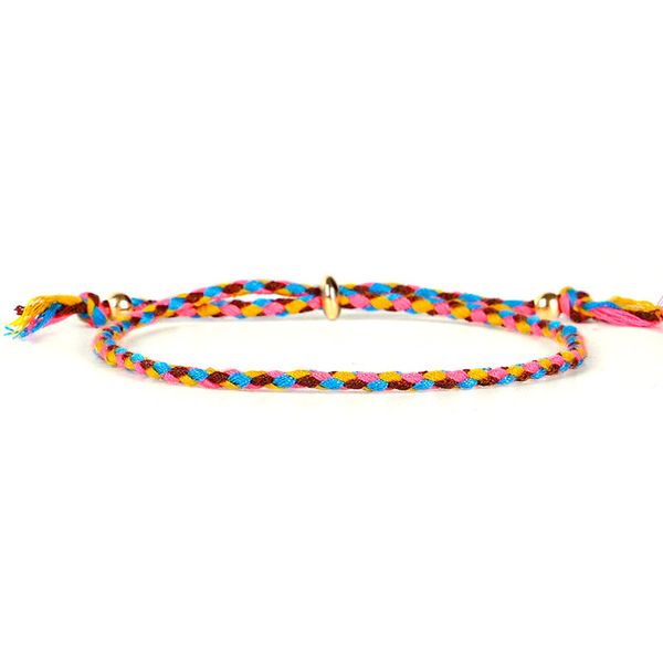 

14 style handmade woven rope love bracelet women men adjustable string charm bracelets bangles homme jewely gifts, Golden;silver