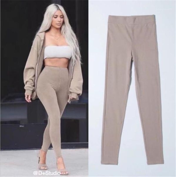 

slim skinny high waist elasticity outdoor sports pants womens fashion leggings solid color womens designer leggings sexy, Black