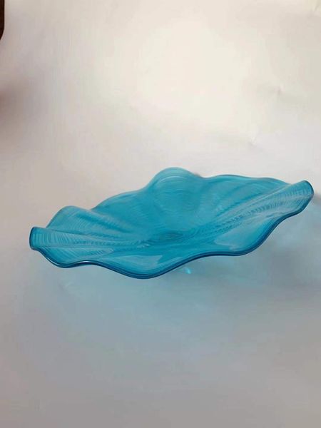 

elegant art decor luxury hand blown glass hanging plates wall arts chihuly style murano glass wall lamps l wall decor