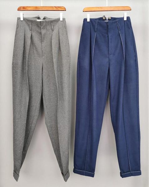 

2020 весной новые женщины мода шерсти случайных длинные брюки trouse женских брюк высокого качества для даст одежду 2 цвета ddxgz2, Black;white