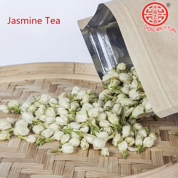 

2019 new 100g natural freshest jasmine tea flower tea organic food health care weight loss natural organic tea+delivery